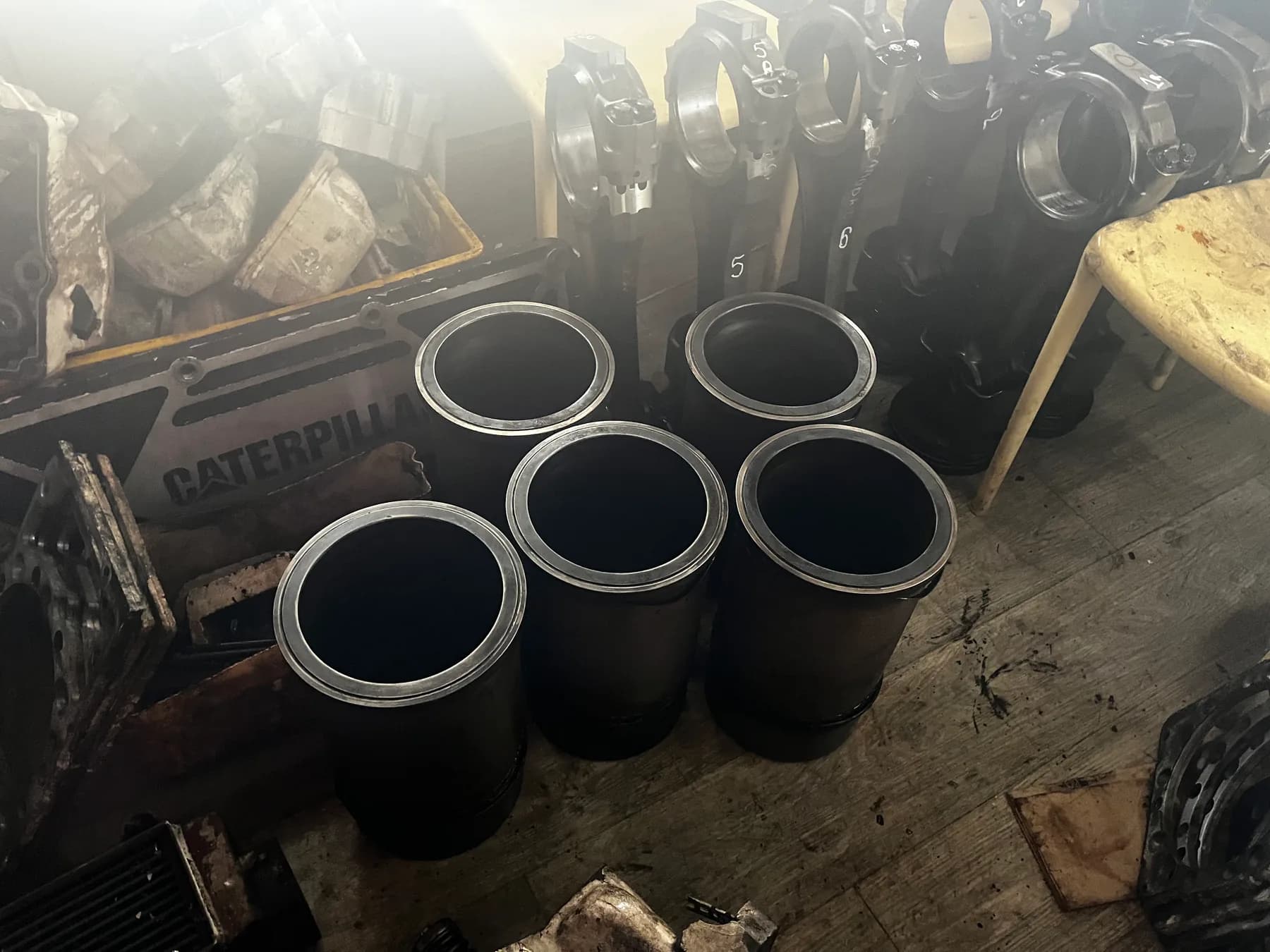 Marine engine components identified for technical procurement planning